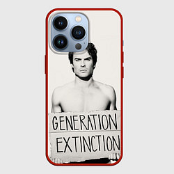 Чехол для iPhone 13 Pro Generation Extinction, цвет: 3D-красный