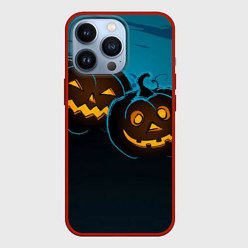 Чехол iPhone 13 Pro Halloween3 / 3D-Красный – фото 1