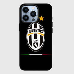 Чехол для iPhone 13 Pro Juventus: 3 stars, цвет: 3D-черный