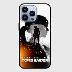 Чехол для iPhone 13 Pro Rise of the Tomb Raider 1, цвет: 3D-черный