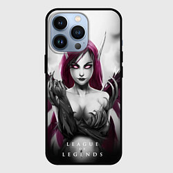 Чехол для iPhone 13 Pro Cute Demon, цвет: 3D-черный
