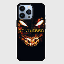 Чехол для iPhone 13 Pro Disturbed Demon, цвет: 3D-черный