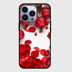 Чехол для iPhone 13 Pro Сильные чуства, цвет: 3D-черный