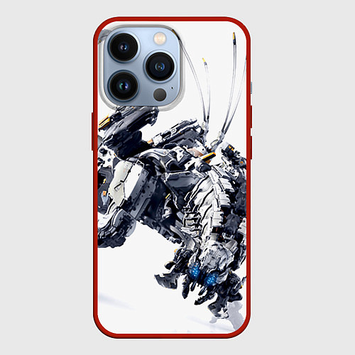 Чехол iPhone 13 Pro HZD 5 / 3D-Красный – фото 1