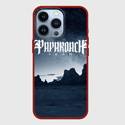 Чехол для iPhone 13 Pro Paparoach: Fear, цвет: 3D-красный