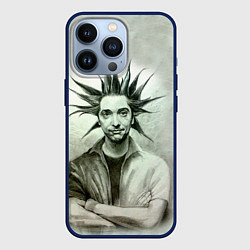Чехол для iPhone 13 Pro Король и Шут, цвет: 3D-тёмно-синий