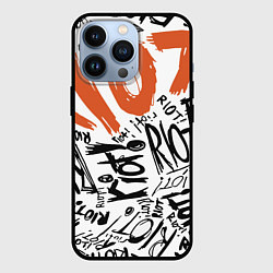 Чехол для iPhone 13 Pro Paramore: Riot, цвет: 3D-черный