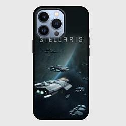 Чехол для iPhone 13 Pro Stellaris, цвет: 3D-черный