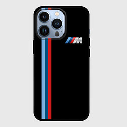 Чехол для iPhone 13 Pro BMW BLACK COLLECTION БМВ, цвет: 3D-черный