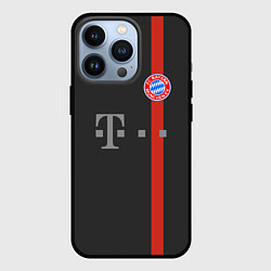 Чехол для iPhone 13 Pro Bayern FC: Black 2018, цвет: 3D-черный