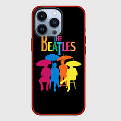Чехол для iPhone 13 Pro The Beatles: Colour Rain, цвет: 3D-красный