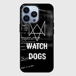 Чехол для iPhone 13 Pro Watch Dogs: Hacker, цвет: 3D-черный
