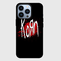 Чехол для iPhone 13 Pro Korn: Blood, цвет: 3D-черный