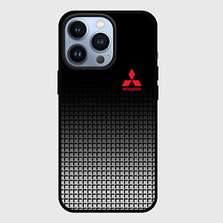 Чехол для iPhone 13 Pro MITSUBISHI SPORT, цвет: 3D-черный