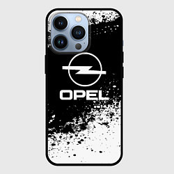 Чехол для iPhone 13 Pro Opel: Black Spray, цвет: 3D-черный