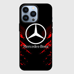 Чехол для iPhone 13 Pro Mercedes-Benz: Red Anger, цвет: 3D-черный