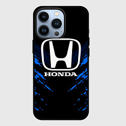 Чехол для iPhone 13 Pro Honda: Blue Anger, цвет: 3D-черный