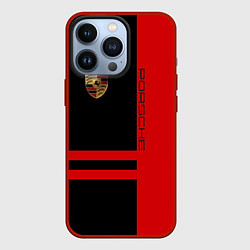 Чехол для iPhone 13 Pro Porsche: Red Sport, цвет: 3D-красный