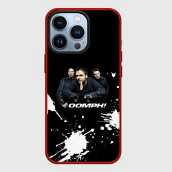 Чехол для iPhone 13 Pro Группа OOMPH!, цвет: 3D-красный