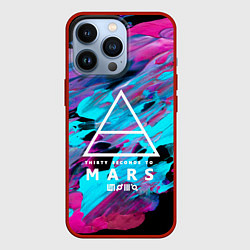 Чехол для iPhone 13 Pro 30 STM: Neon Colours, цвет: 3D-красный