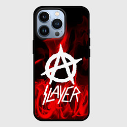 Чехол для iPhone 13 Pro Slayer Flame, цвет: 3D-черный