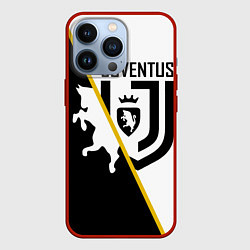 Чехол для iPhone 13 Pro FC Juventus: Football Point, цвет: 3D-красный