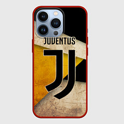 Чехол для iPhone 13 Pro FC Juventus: Old Style, цвет: 3D-красный