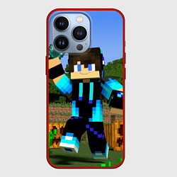 Чехол для iPhone 13 Pro Бросок Жемчуга Края, цвет: 3D-красный