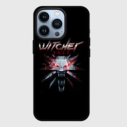 Чехол для iPhone 13 Pro Witcher 2077, цвет: 3D-черный