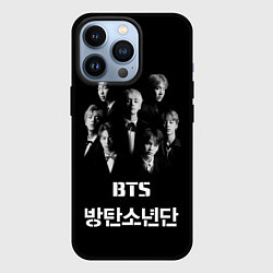 Чехол для iPhone 13 Pro BTS Group, цвет: 3D-черный
