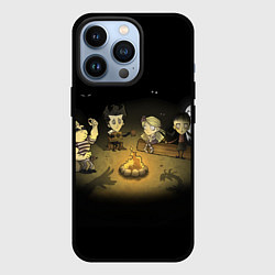 Чехол для iPhone 13 Pro Don’t Starve campfire, цвет: 3D-черный