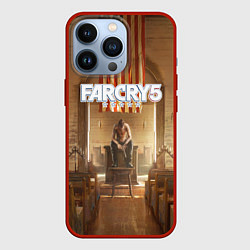 Чехол для iPhone 13 Pro Far Cry 5, цвет: 3D-красный