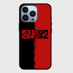 Чехол для iPhone 13 Pro RDD 2: Black & Red, цвет: 3D-черный