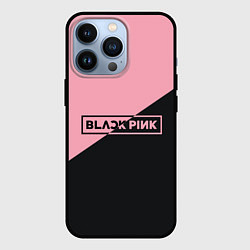 Чехол для iPhone 13 Pro Black Pink, цвет: 3D-черный