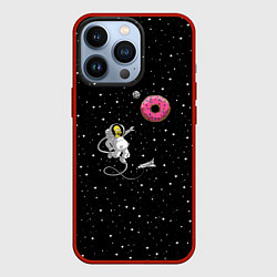 Чехол для iPhone 13 Pro Homer Spaceman, цвет: 3D-красный