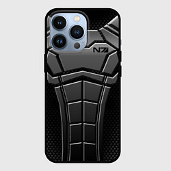 Чехол для iPhone 13 Pro Soldier N7, цвет: 3D-черный