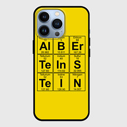 Чехол для iPhone 13 Pro Альберт Эйнштейн, цвет: 3D-черный