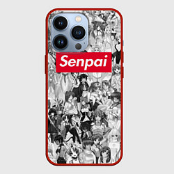 Чехол для iPhone 13 Pro SENPAI Stories, цвет: 3D-красный