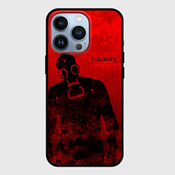 Чехол для iPhone 13 Pro STALKER 2, цвет: 3D-черный