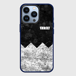 Чехол для iPhone 13 Pro BONES: SESH Team, цвет: 3D-тёмно-синий