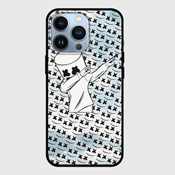 Чехол для iPhone 13 Pro Marshmello DAB, цвет: 3D-черный