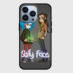 Чехол для iPhone 13 Pro Sally Face: Friends, цвет: 3D-черный