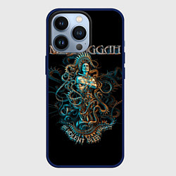 Чехол для iPhone 13 Pro Meshuggah: Violent Sleep, цвет: 3D-тёмно-синий