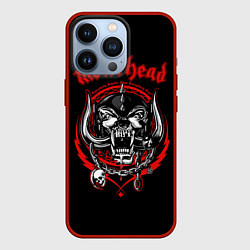 Чехол для iPhone 13 Pro Motorhead Demons, цвет: 3D-красный