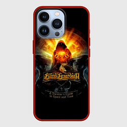 Чехол для iPhone 13 Pro Blind Guardian: Guide to Space, цвет: 3D-красный