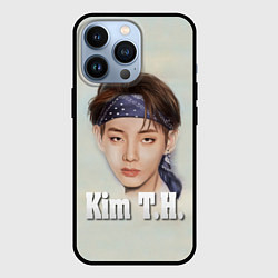 Чехол для iPhone 13 Pro BTS Kim T.H., цвет: 3D-черный