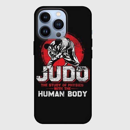 Чехол iPhone 13 Pro Judo: Human Body / 3D-Черный – фото 1
