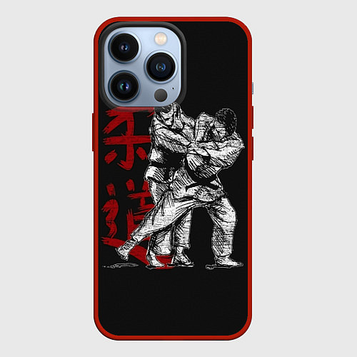 Чехол iPhone 13 Pro Judo / 3D-Красный – фото 1