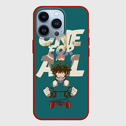Чехол для iPhone 13 Pro Моя геройская академия, цвет: 3D-красный