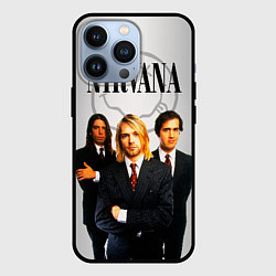 Чехол для iPhone 13 Pro Nirvana, цвет: 3D-черный